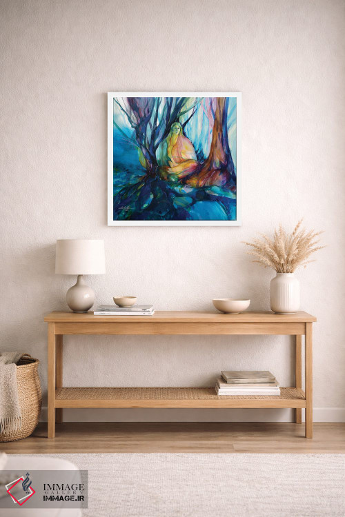 تابلو دکوراتیو نگهبان جنگل اثر کتی مورتون استنیون - D2W