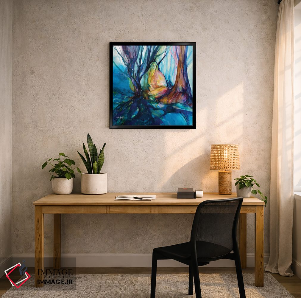 تابلو دکوراتیو نگهبان جنگل اثر کتی مورتون استنیون - D4B