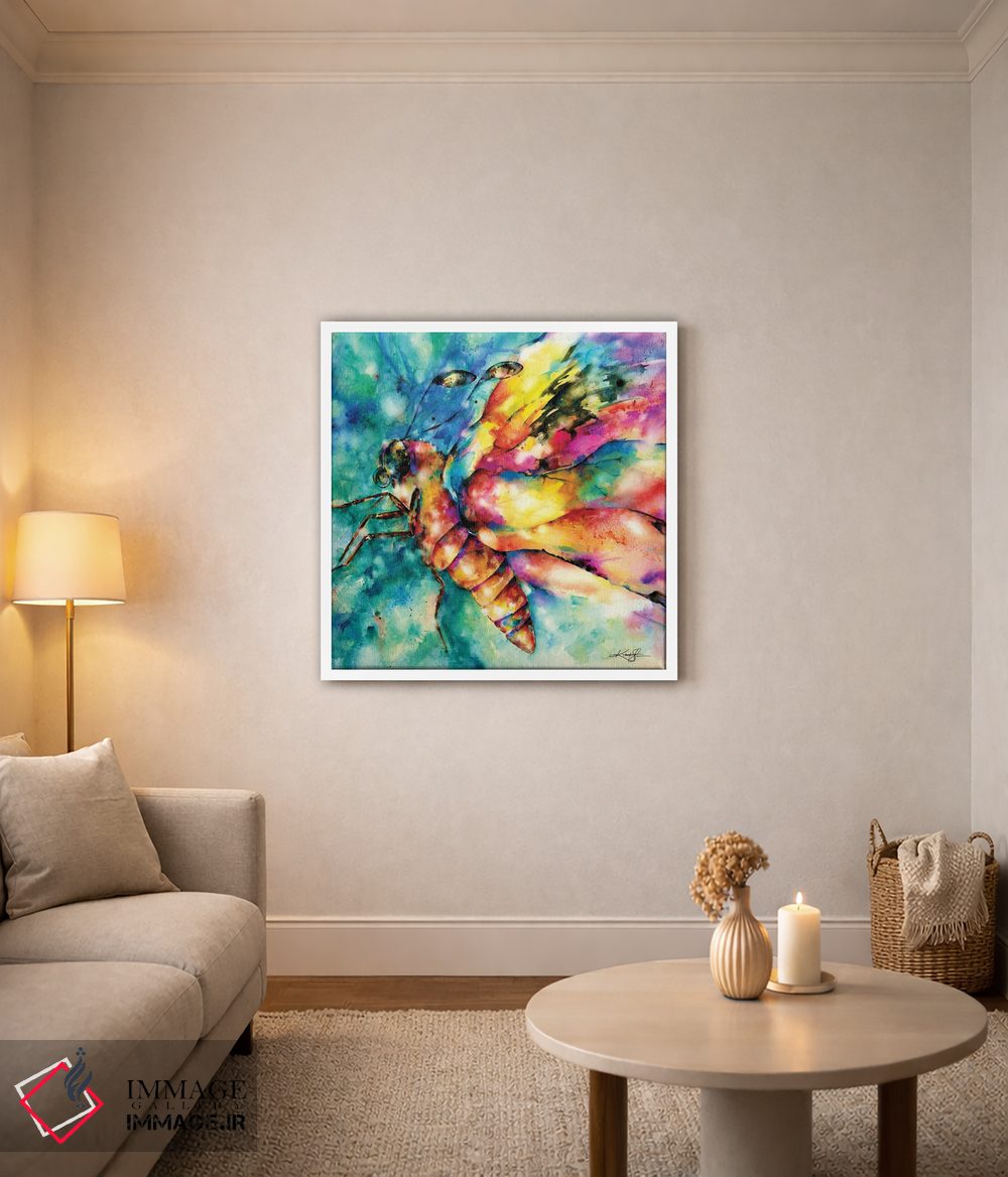 تابلو دکوراتیو پروانه دوم اثر کتی مورتون استنیون - D3W