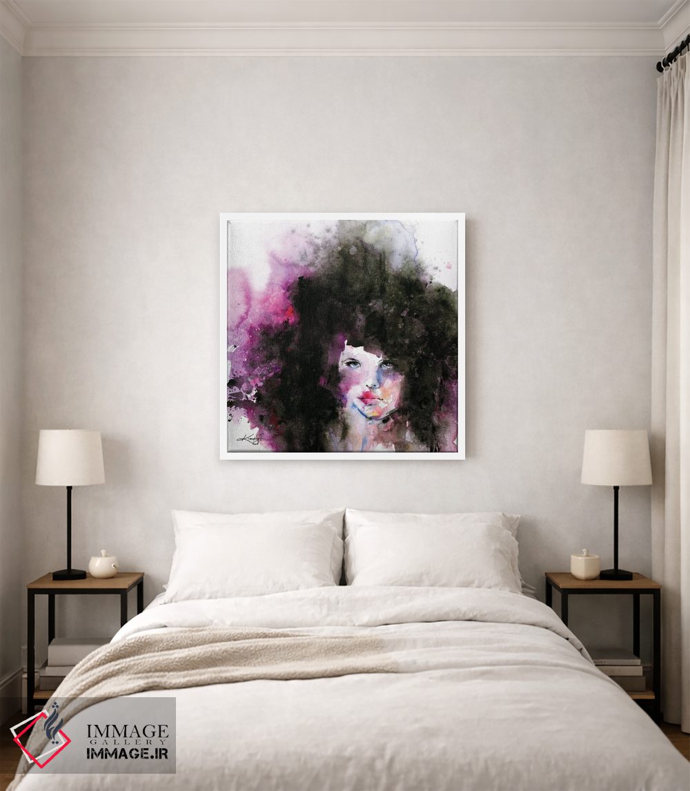 تابلو دکوراتیو موی پرپشت دوم اثر کتی مورتون استنیون - D2W