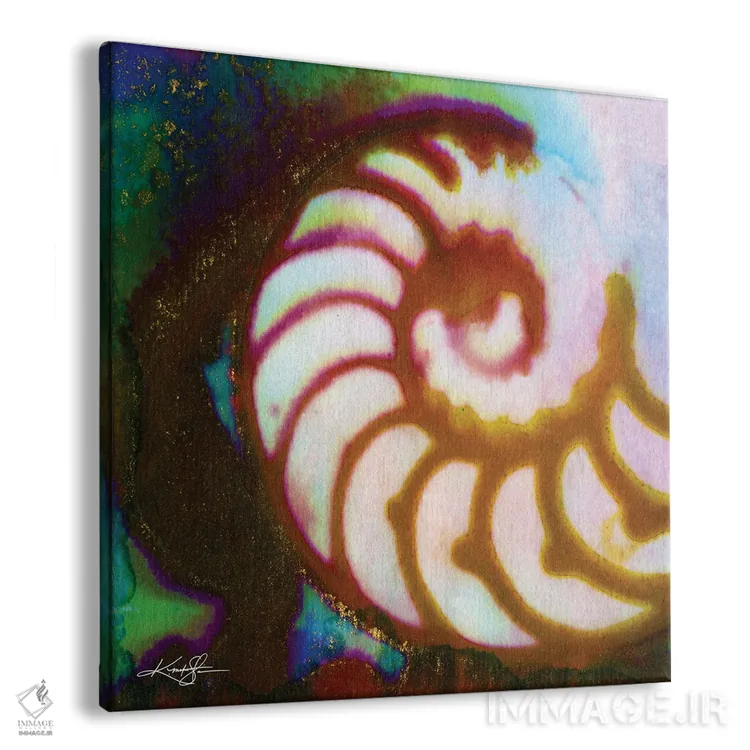 تابلو دکوراتیو گوهرهای دریا اول اثر کتی مورتون استنیون - نمای پرسپکتیو محصول