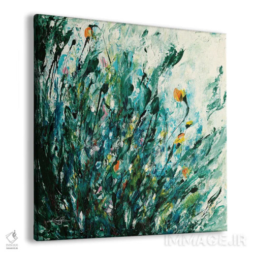 تابلو انتزاعی پیش از باران اثر کتی مورتون استنیون - نمای پرسپکتیو محصول