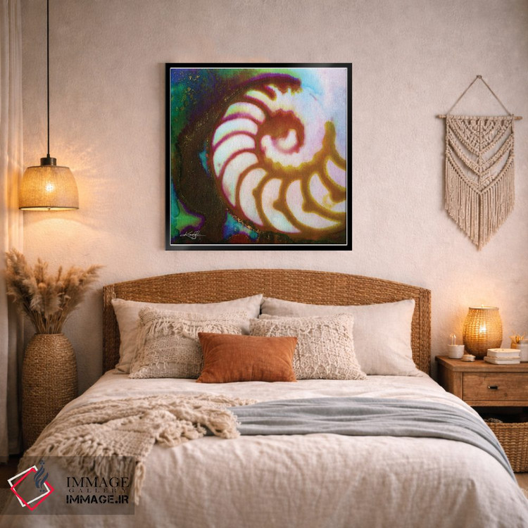 تابلو دکوراتیو گوهرهای دریا اول اثر کتی مورتون استنیون - D5B