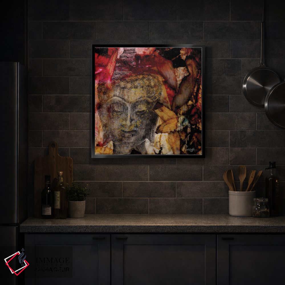 تابلو دکوراتیو عشق بودا I اثر کتی مورتون استنیون - D3B