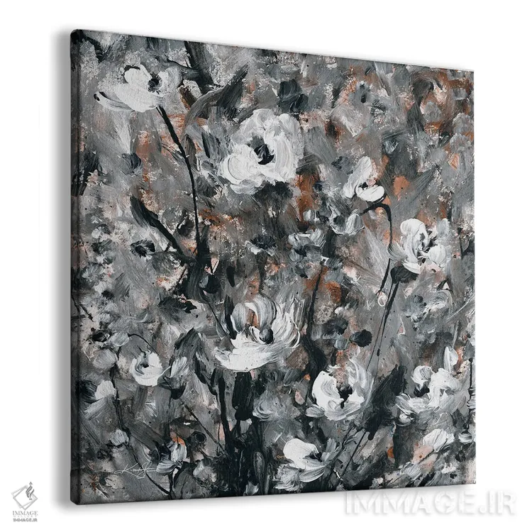 تابلو انتزاعی سرسبز اول-دوم اثر کتی مورتون استنیون - نمای پرسپکتیو محصول