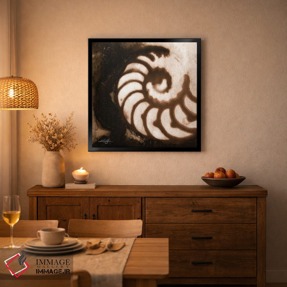 تابلو دکوراتیو گوهرهای دریا اول-چهارم اثر کتی مورتون استنیون - D3B