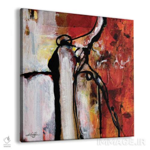 تابلو انتزاعی بیداری اسرارآمیز I اثر کتی مورتون استنیون - نمای پرسپکتیو محصول