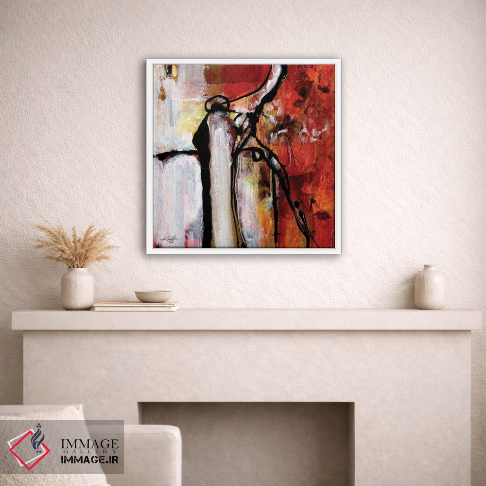 تابلو انتزاعی بیداری اسرارآمیز I اثر کتی مورتون استنیون - D1W