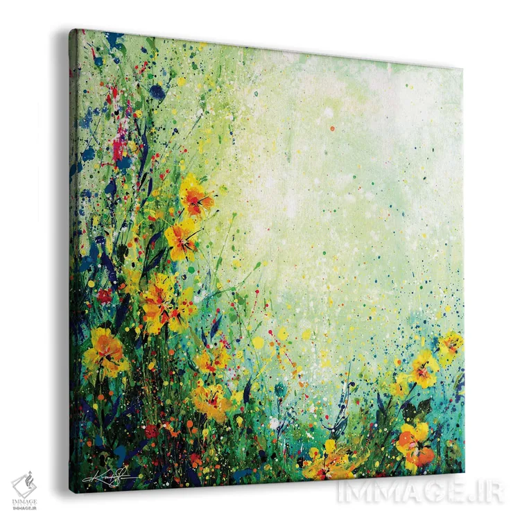 تابلو دکوراتیو مرتع اسرارآمیز II اثر کتی مورتون استنیون - نمای پرسپکتیو محصول