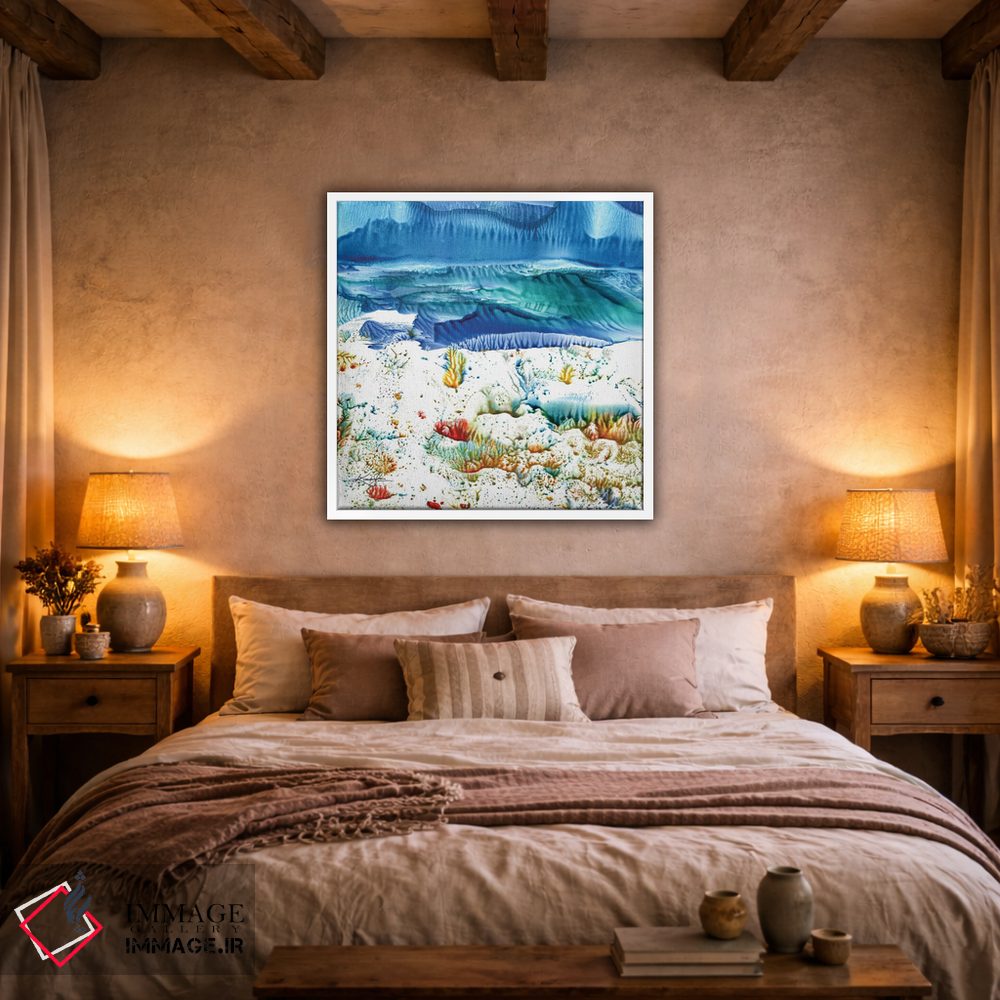 تابلو انتزاعی برخوردهای رویایی XV اثر کتی مورتون استنیون - D1W