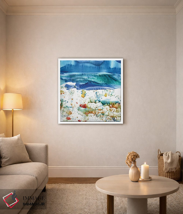 تابلو انتزاعی برخوردهای رویایی XV اثر کتی مورتون استنیون - D3W