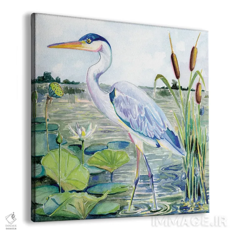 تابلو دکوراتیو زندگی در مناطق کم ارتفاع XVI اثر کیتی ناپولی - نمای پرسپکتیو محصول