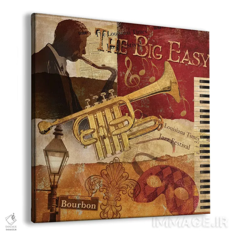 تابلو دکوراتیو بیگ ایزی اثر کنراد ناتسن - نمای پرسپکتیو محصول