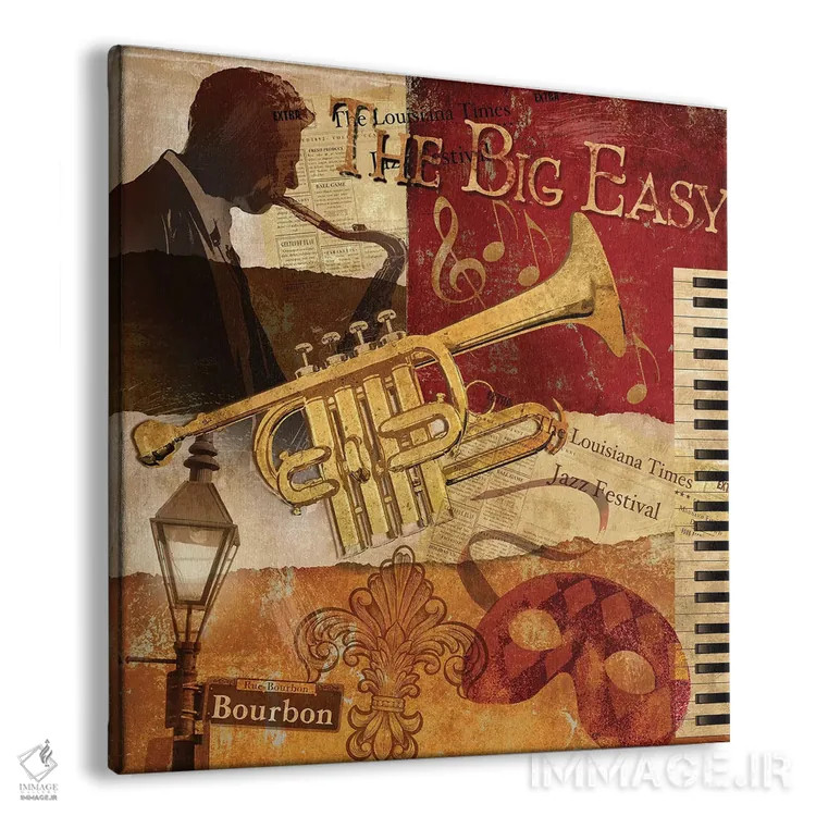 تابلو دکوراتیو بیگ ایزی اثر کنراد ناتسن - نمای پرسپکتیو محصول