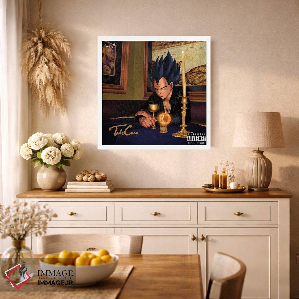 تابلو دکوراتیو ویجتا مراقب باش اثر تام کینگو - D1W