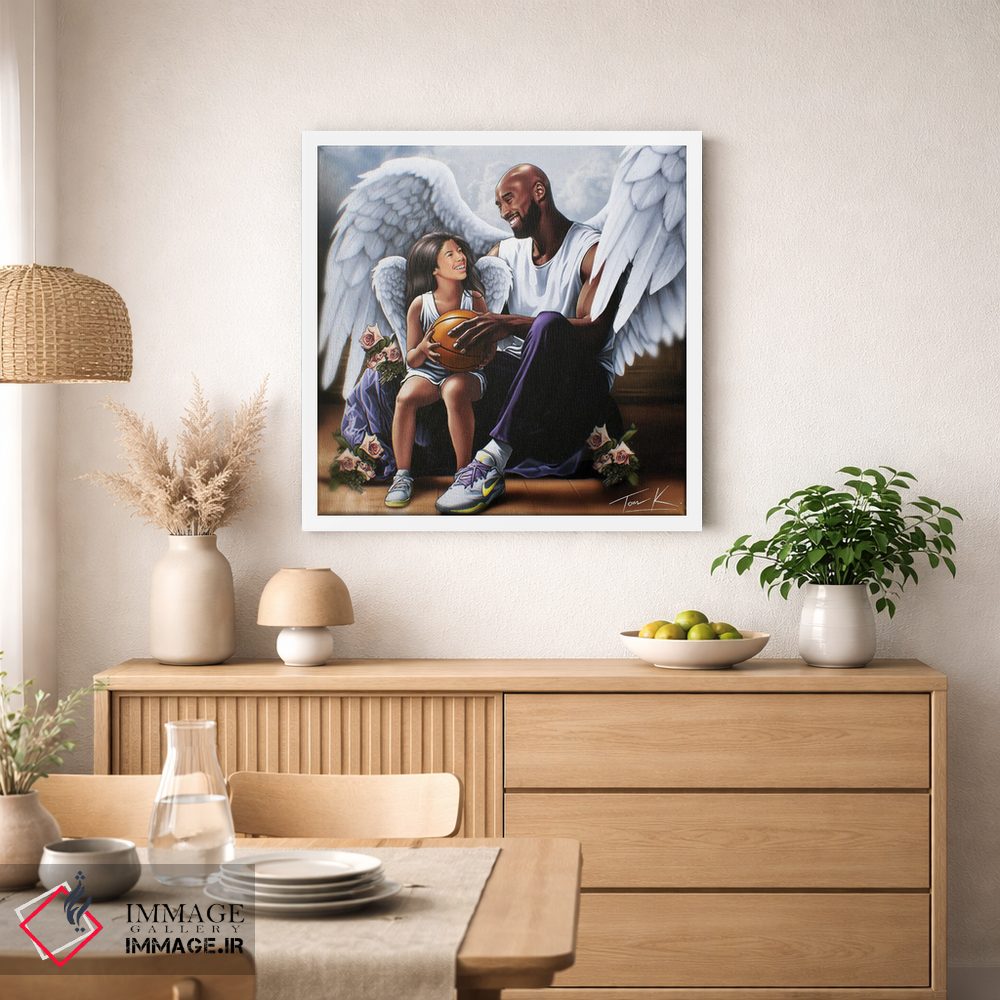 تابلو دکوراتیو فرشتگان مامبا اثر تام کینگو - D1W