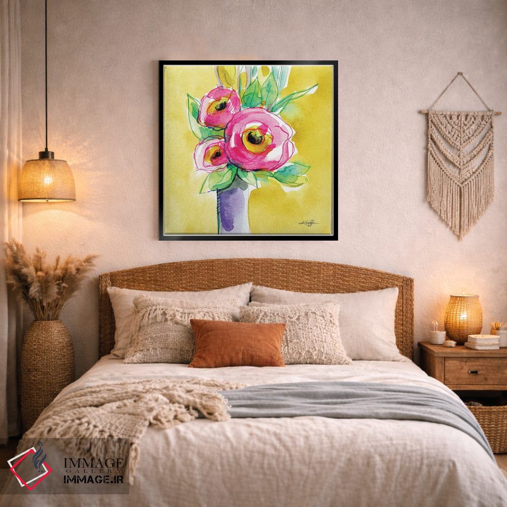 تابلو دکوراتیو گل ها پنجاه ونهم اثر کتی مورتون استنیون - D3B