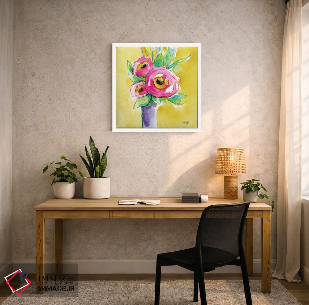 تابلو دکوراتیو گل ها پنجاه ونهم اثر کتی مورتون استنیون - D4W