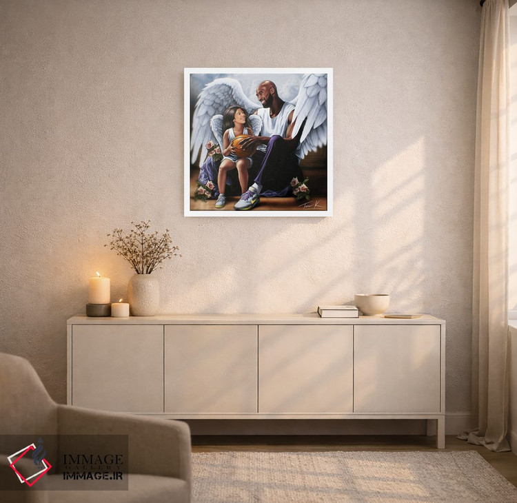 تابلو دکوراتیو فرشتگان مامبا اثر تام کینگو - D5W