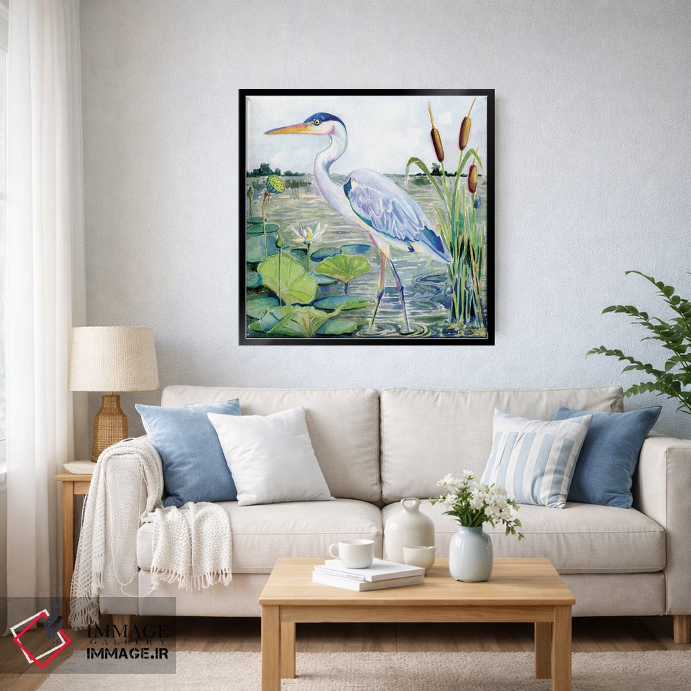 تابلو دکوراتیو زندگی در مناطق کم ارتفاع XVI اثر کیتی ناپولی - D3B