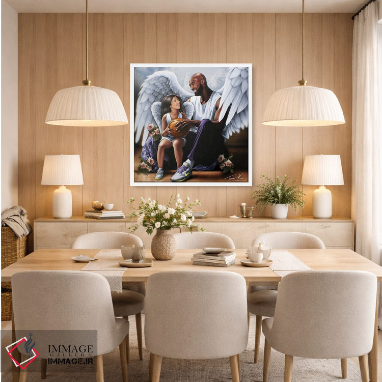 تابلو دکوراتیو فرشتگان مامبا اثر تام کینگو - D6W