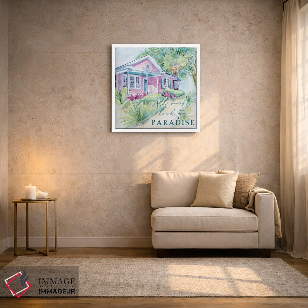 تابلو دکوراتیو زندگی در مناطق کم ارتفاع XXI اثر کیتی ناپولی - D2W