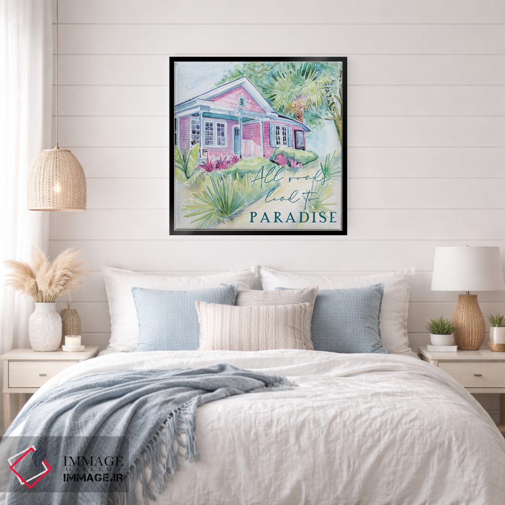 تابلو دکوراتیو زندگی در مناطق کم ارتفاع XXI اثر کیتی ناپولی - D5B