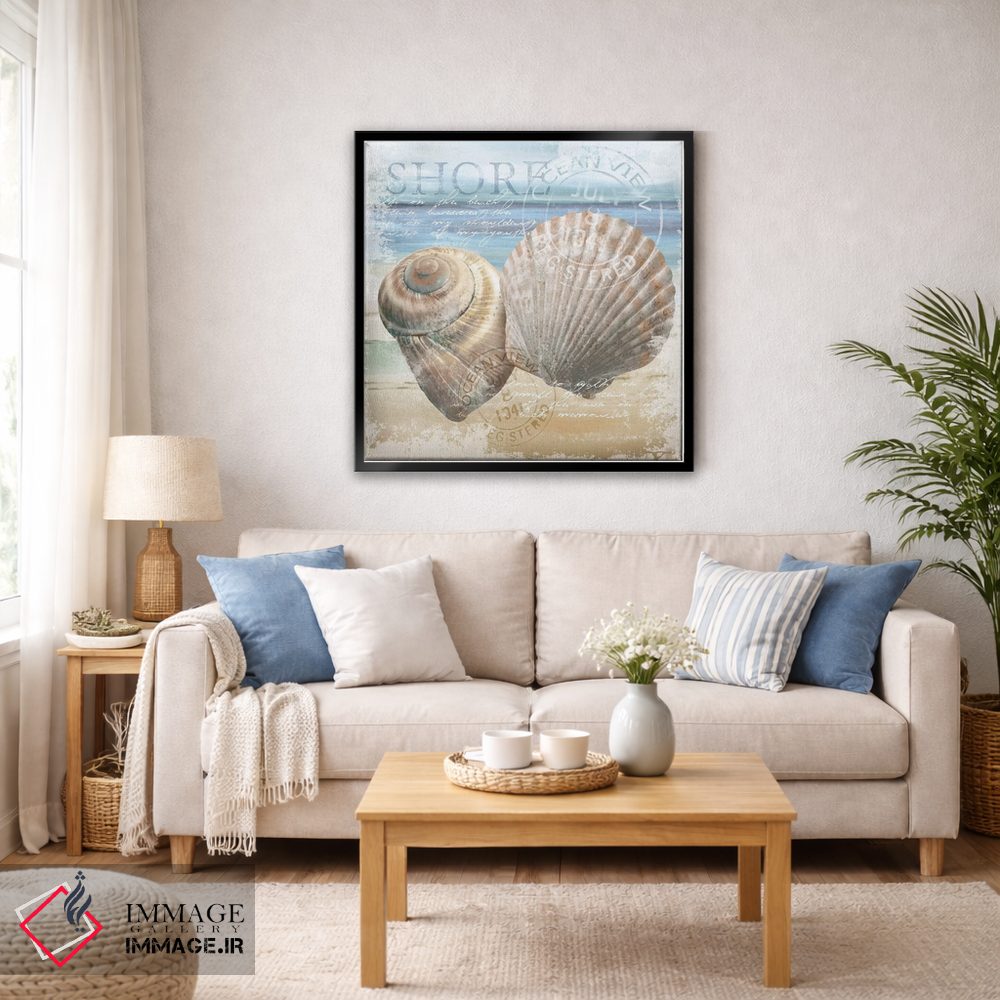 تابلو دکوراتیو ساحل دریا اثر کنراد ناتسن - D6B