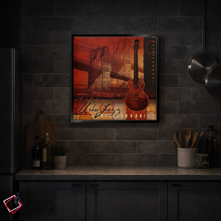 تابلو دکوراتیو جاز شهری اثر کنراد ناتسن - D3B