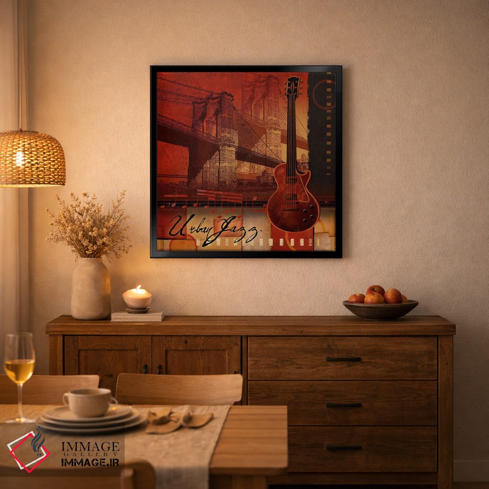 تابلو دکوراتیو جاز شهری اثر کنراد ناتسن - D4B