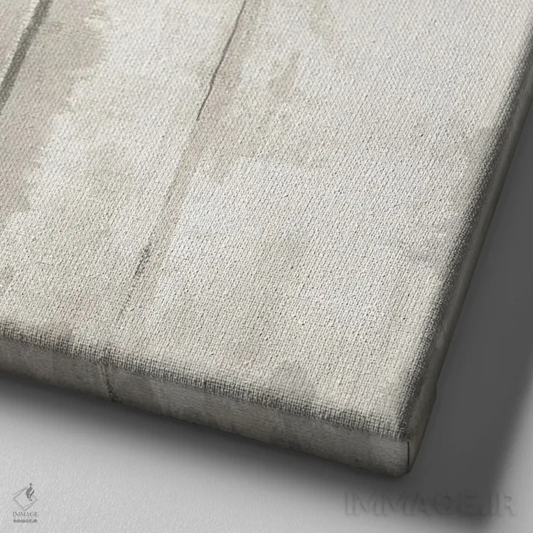 تابلو دکوراتیو روشویی آرامش بخش اثر کنراد ناتسن - نمای نزدیک بافت بوم