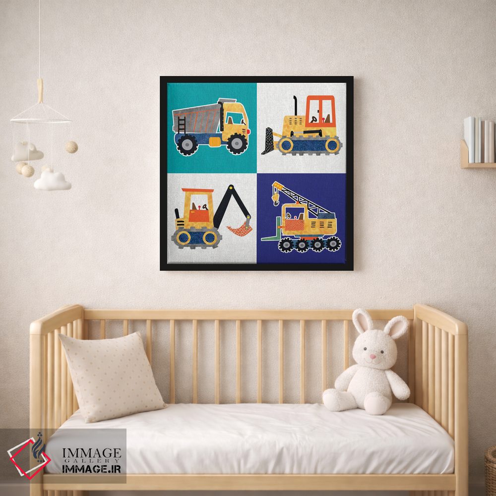 تابلو دکوراتیو ساخت و ساز اثر کنراد ناتسن - D1B