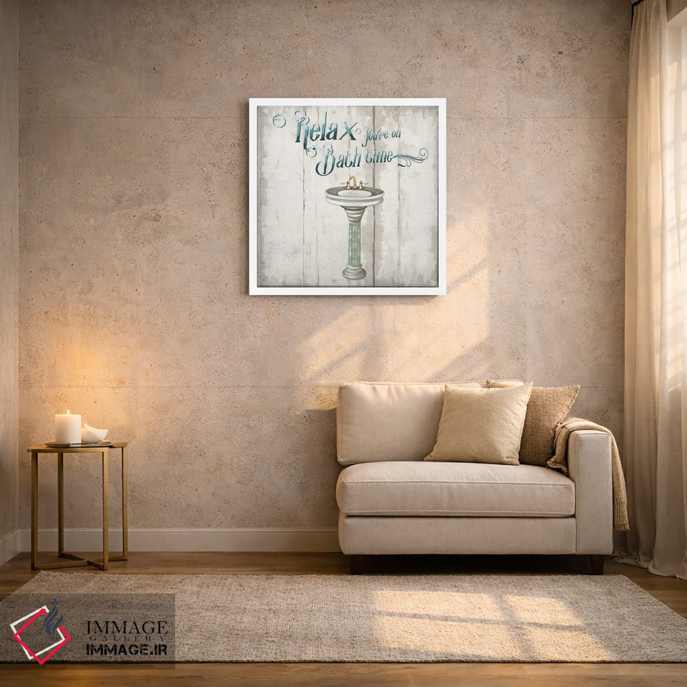 تابلو دکوراتیو روشویی آرامش بخش اثر کنراد ناتسن - D1W