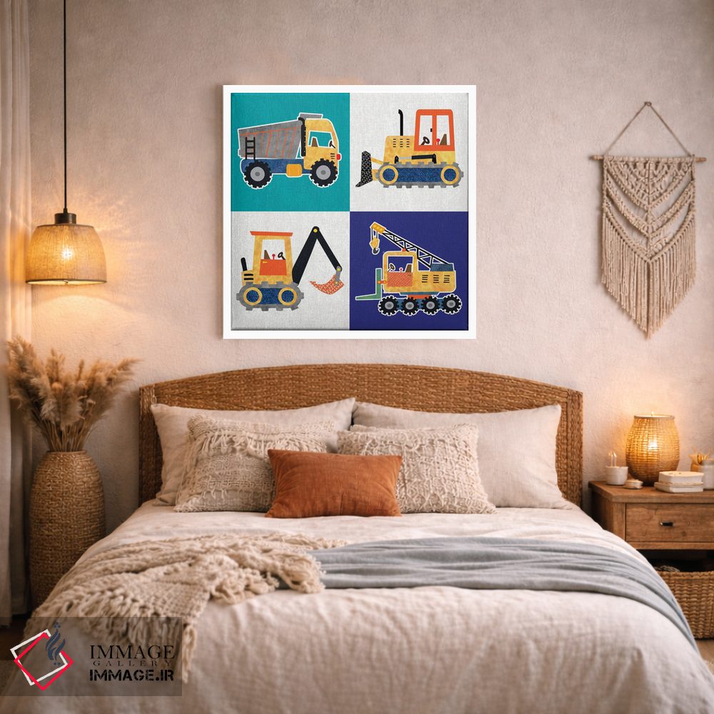 تابلو دکوراتیو ساخت و ساز اثر کنراد ناتسن - D2W