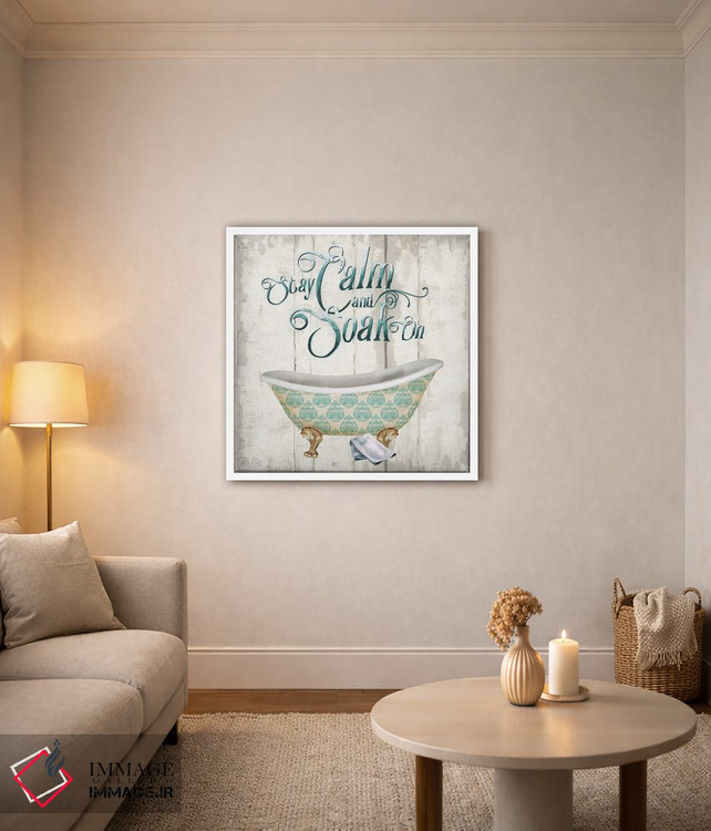 تابلو دکوراتیو آرامش در حمام اثر کنراد ناتسن - D2W