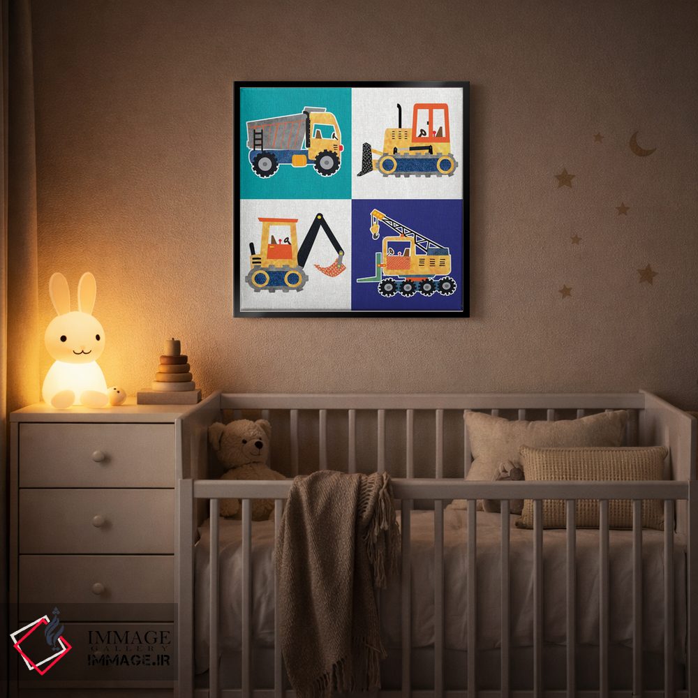 تابلو دکوراتیو ساخت و ساز اثر کنراد ناتسن - D5B