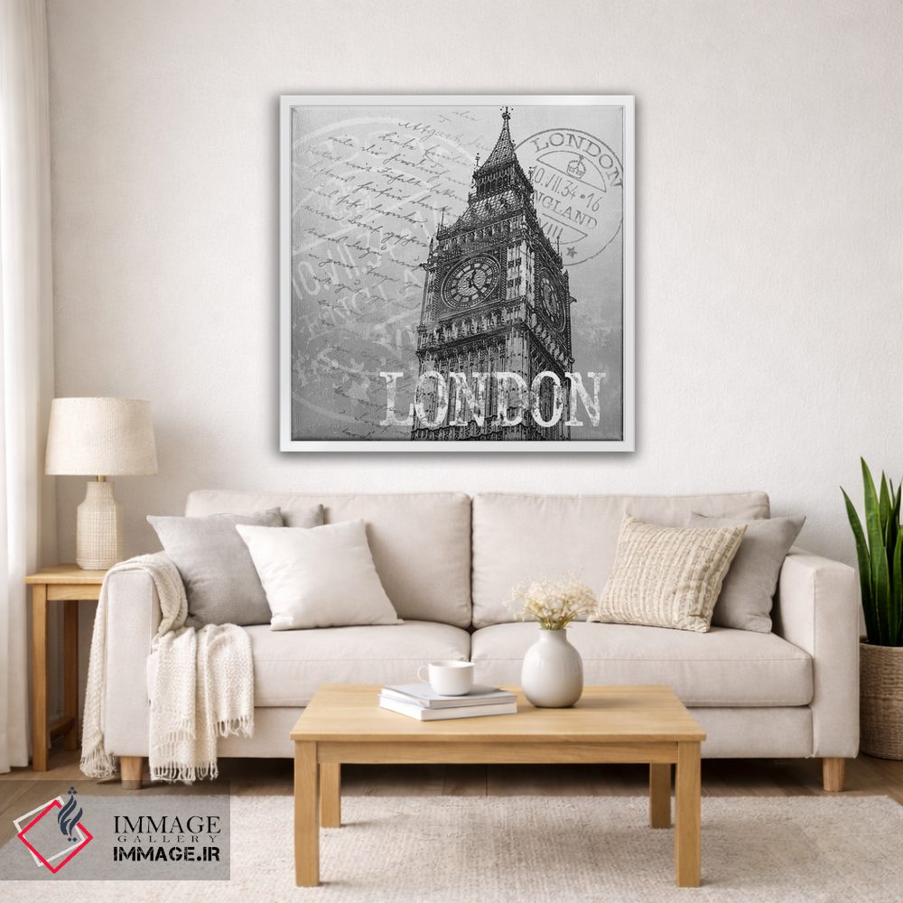 تابلو دکوراتیو لندن اثر کنراد ناتسن - D4W