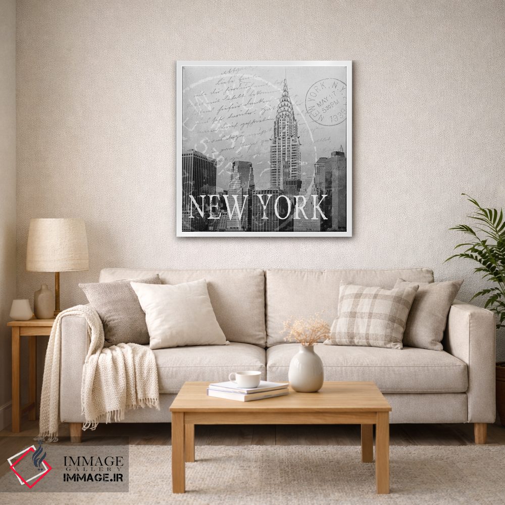 تابلو دکوراتیو نیویورک اثر کنراد ناتسن - D2W