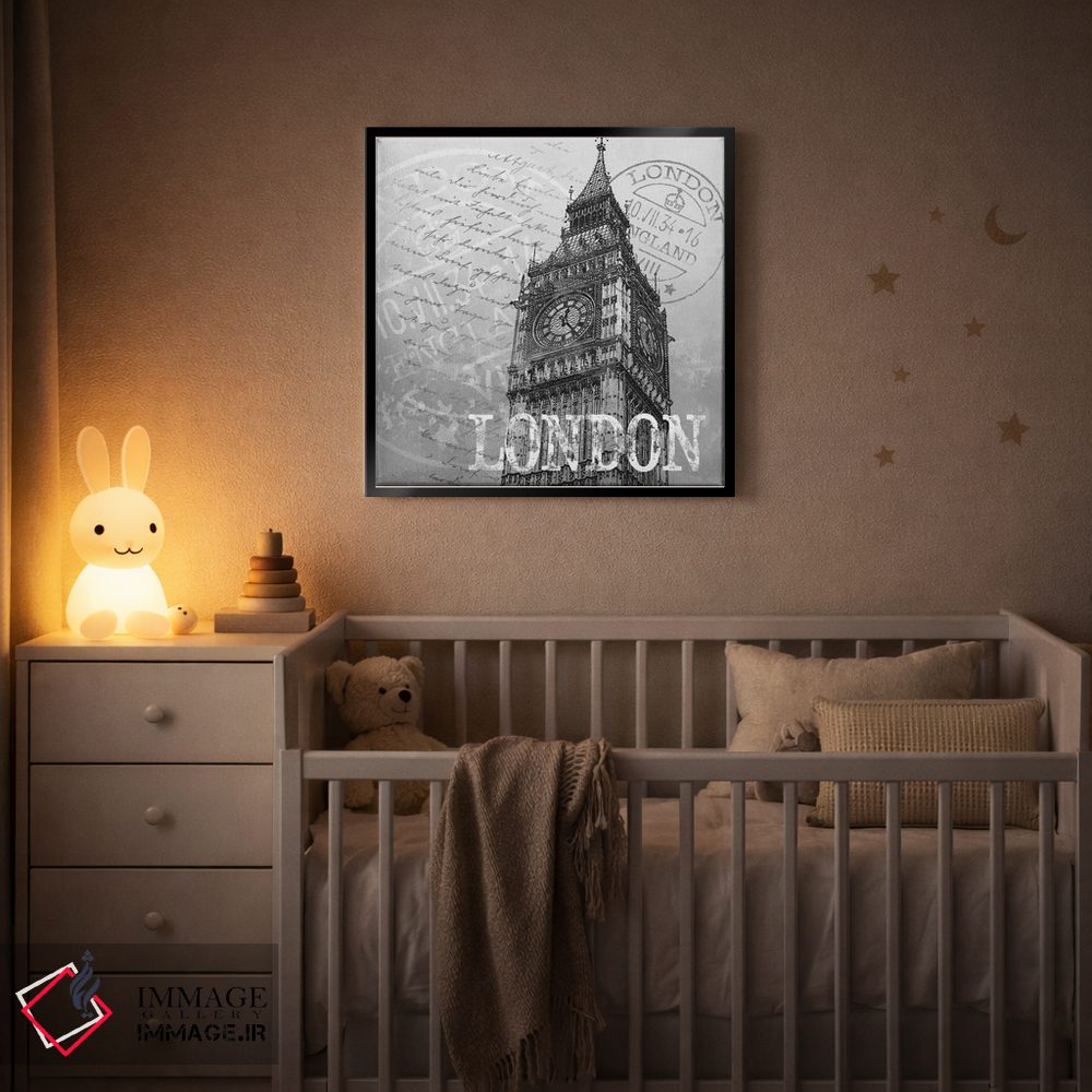 تابلو دکوراتیو لندن اثر کنراد ناتسن - D5B