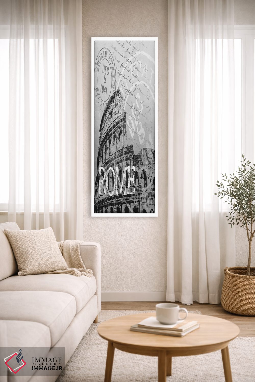 تابلو دکوراتیو رم اثر کنراد ناتسن - D3W