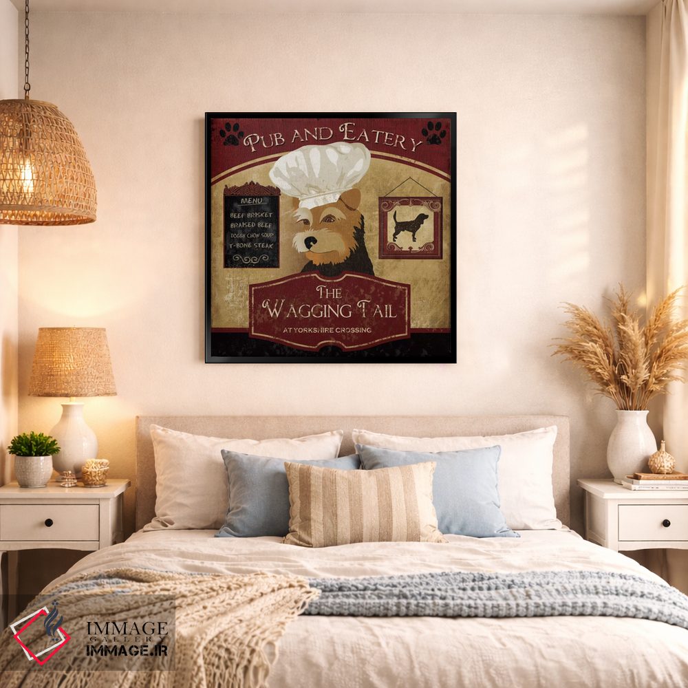 تابلو دکوراتیو دم تکان دهنده اثر کنراد ناتسن - D1B