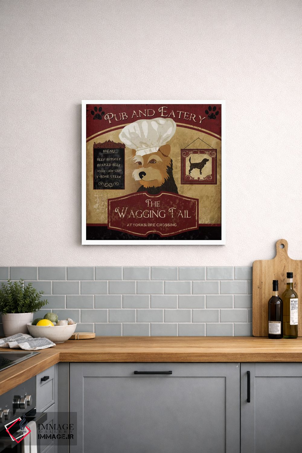 تابلو دکوراتیو دم تکان دهنده اثر کنراد ناتسن - D3W