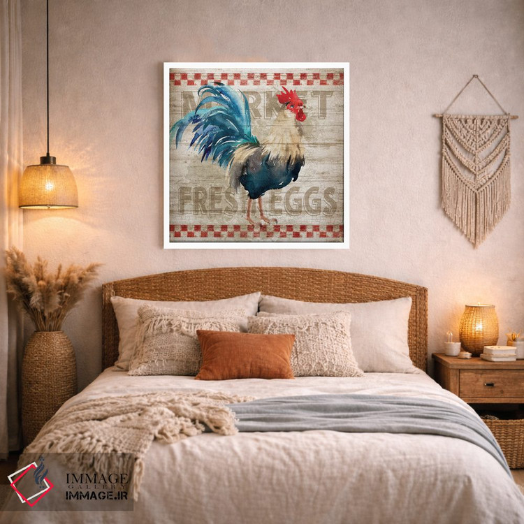 تابلو مدرن تخم مرغ صبحگاهی اثر کنراد ناتسن - D1W