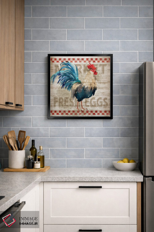 تابلو مدرن تخم مرغ صبحگاهی اثر کنراد ناتسن - D3B