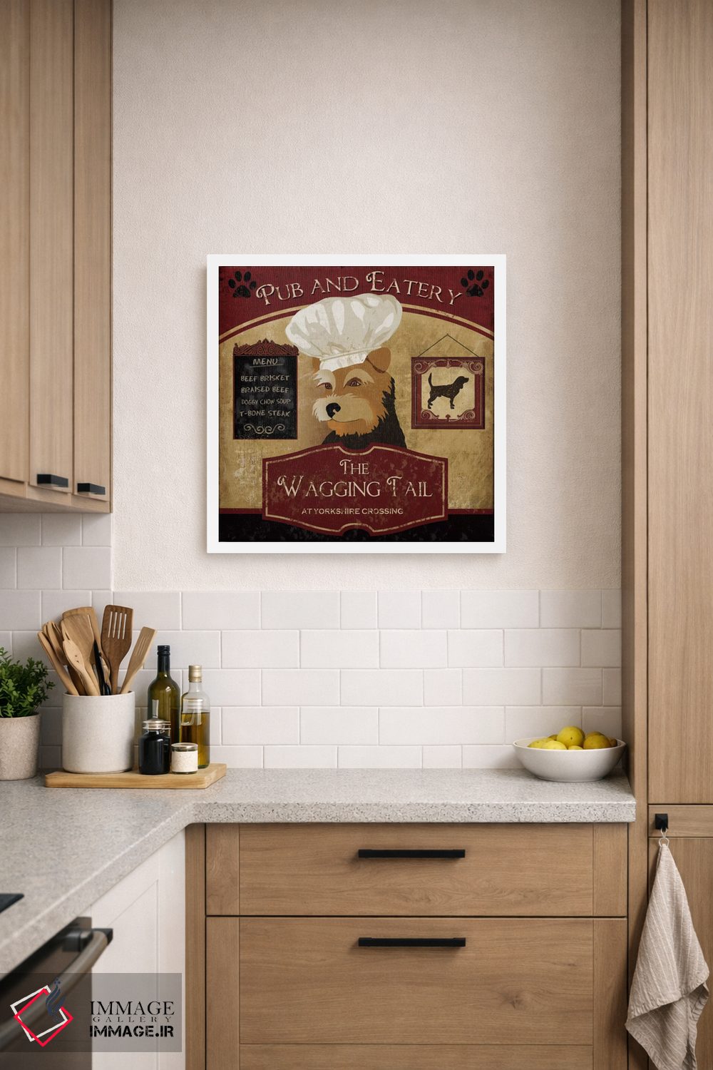 تابلو دکوراتیو دم تکان دهنده اثر کنراد ناتسن - D4W