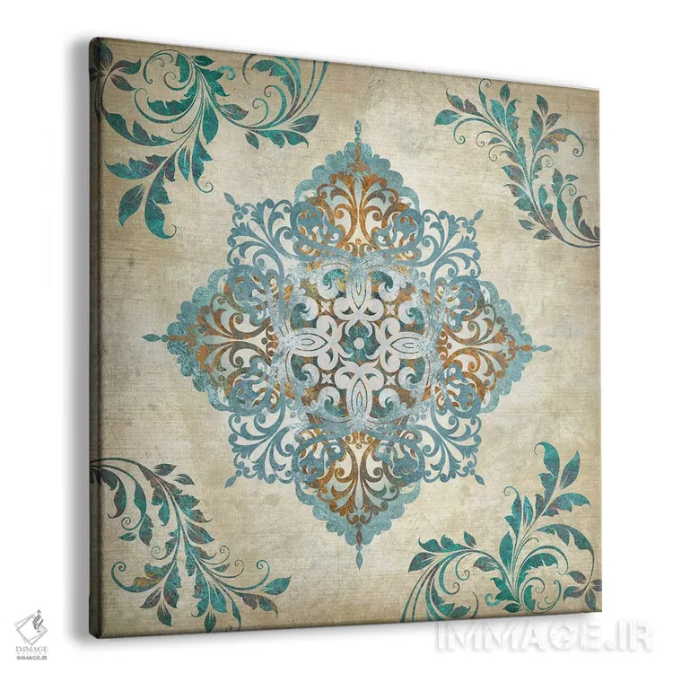 تابلو دکوراتیو آرابسک I اثر کنراد ناتسن - نمای پرسپکتیو محصول