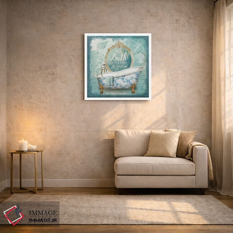 تابلو دکوراتیو حمام آینه II اثر کنراد ناتسن - D1W