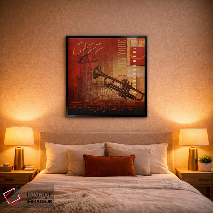 تابلو دکوراتیو کلوب جاز اثر کنراد ناتسن - D1B