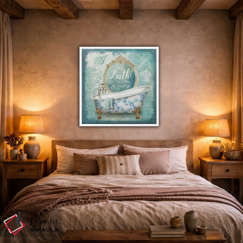 تابلو دکوراتیو حمام آینه II اثر کنراد ناتسن - D2W