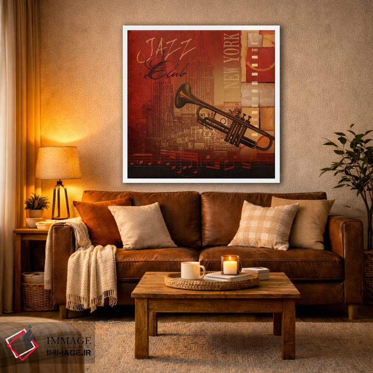 تابلو دکوراتیو کلوب جاز اثر کنراد ناتسن - D2W
